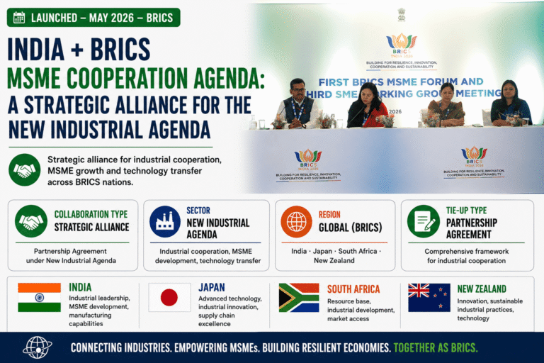 India + BRICS Launch MSME Cooperation Agenda for New Industrial Agenda