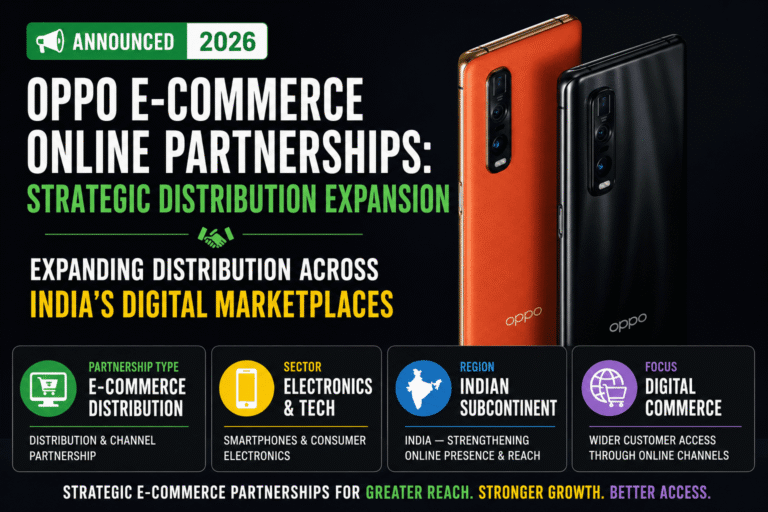 Oppo E-commerce Online Partnerships