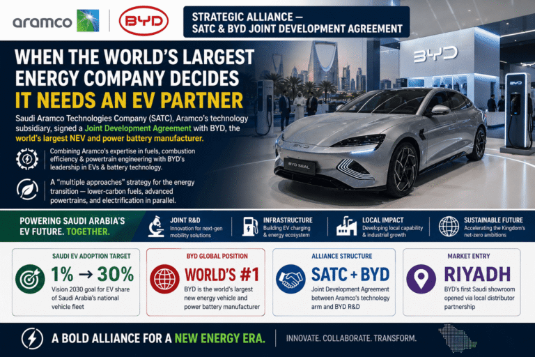 Saudi Aramco & BYD