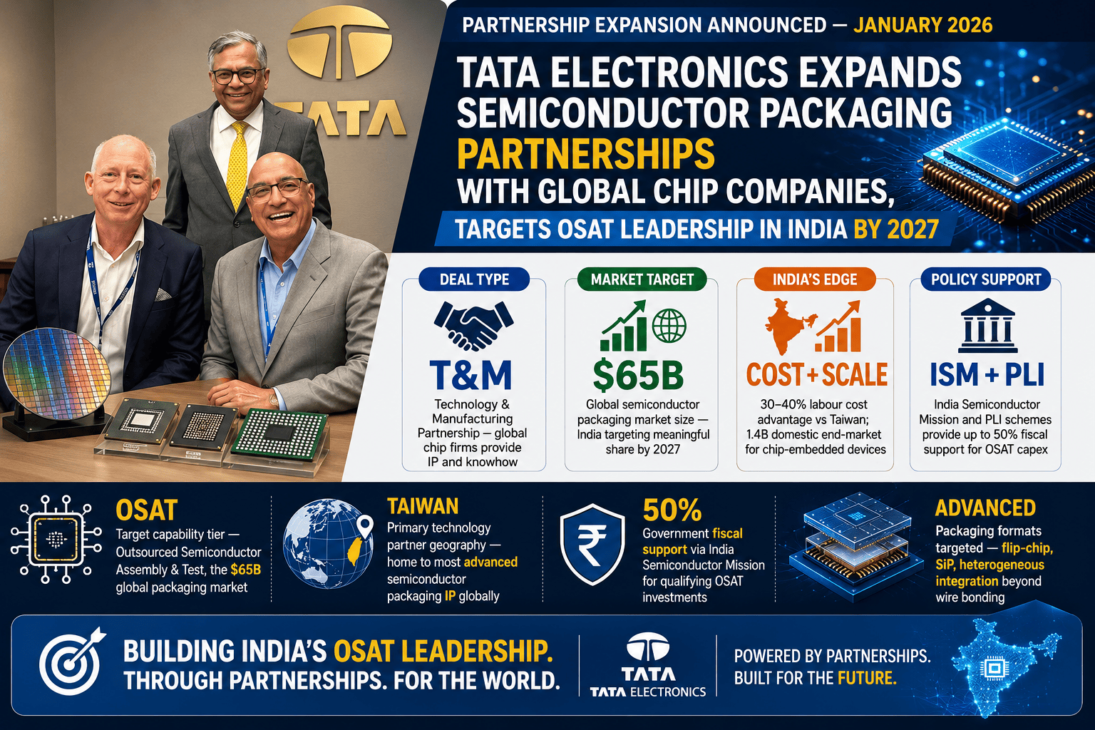 Tata Electronics × Global Chip Companies