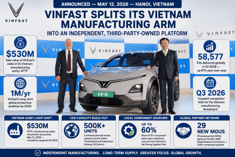 VinFast’s Supplier Partnership Strategy
