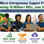 Brazil Micro-Entrepreneur Support Program: A Government Initiative Empowering 16 Million+ MEIs Through Digital Transformation and Public Sector Access
