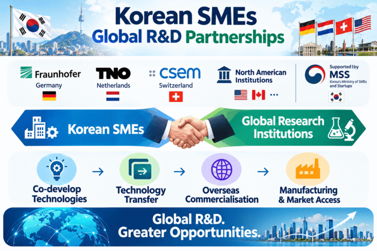 Korean SMEs Join Global R&D Partnerships With Fraunhofer, TNO, CSEM and North American Institutions