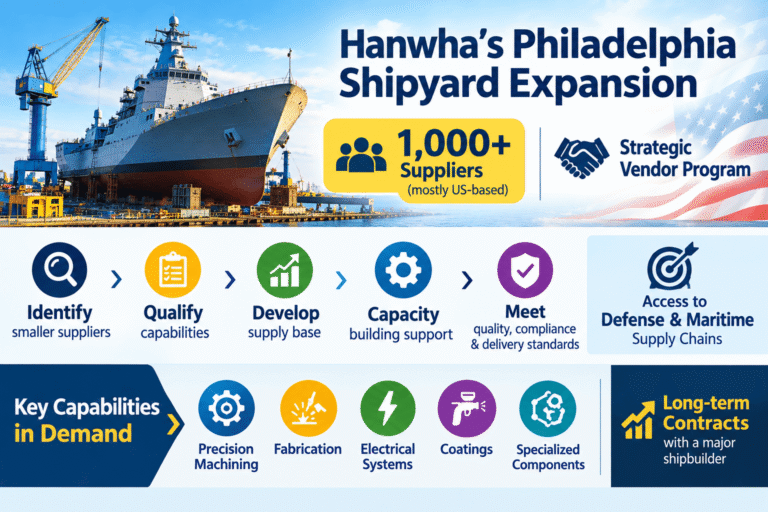 US Strategic Vendor Program Opens Supply-Chain Opportunities for Smaller Manufacturers