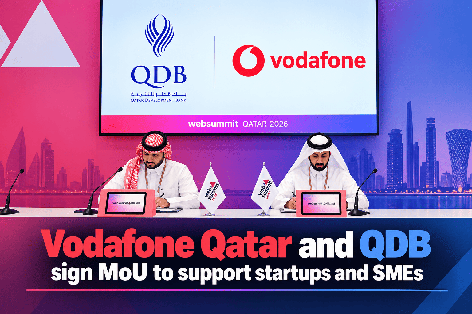 Vodafone Qatar × Qatar Development Bank